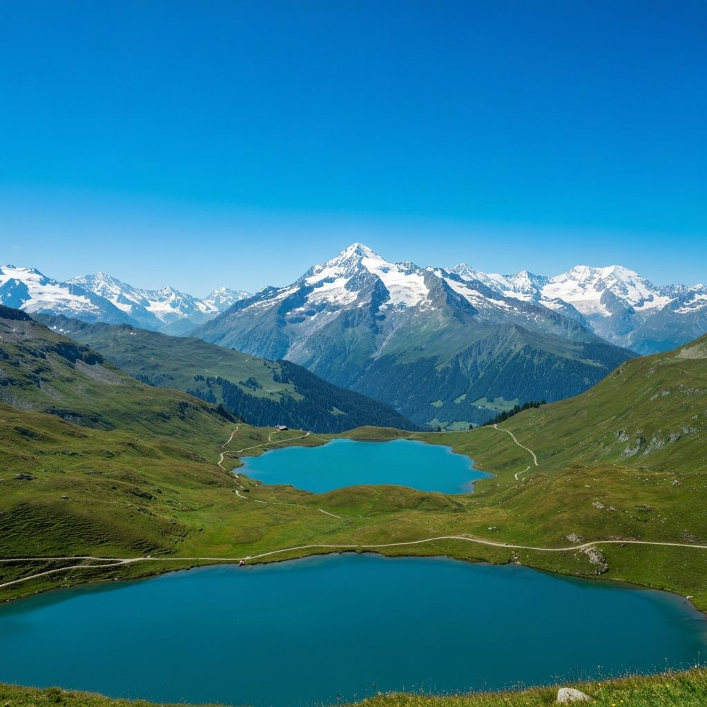 Kontakt Willkommensbereich mit alpiner Naturkulisse